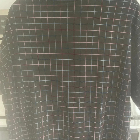 Peter Millar Laser Plaid Polo Shirt Size XL Short Sleeve Golf - Picture 6 of 6